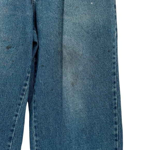 Rare Vintage 90s Macgear Jeans Skater Rave Hip Hop Wide Leg Baggy | 32” x 30” - Picture 4 of 13